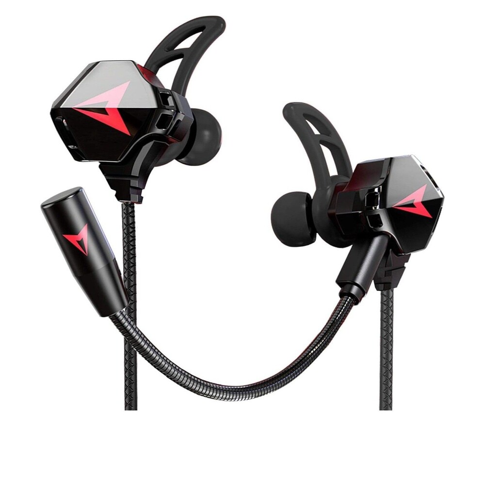 Kasott Gamemaster Pro V2 Dual Micriphone Wired Earbuds